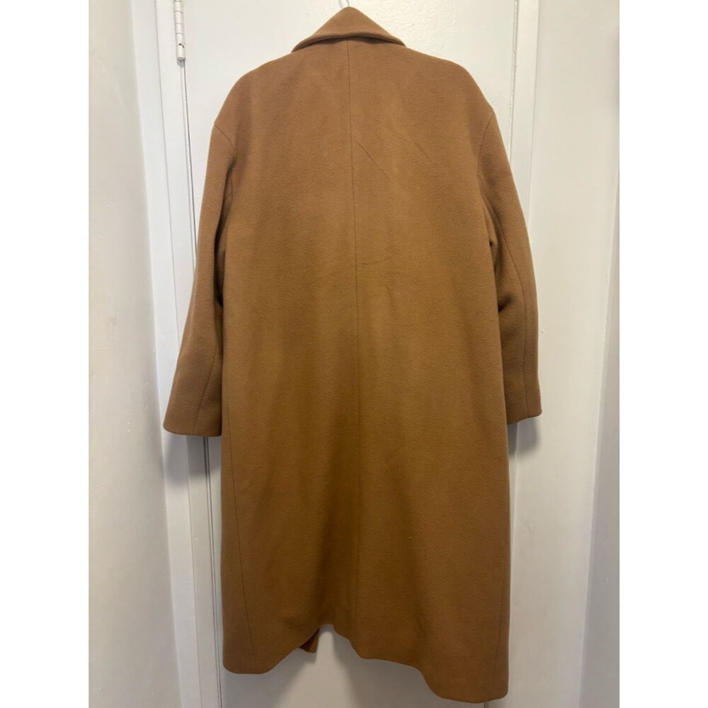 Like New Aritzia The Only Coat - Wool Cashmere Coat in Saville Brown Size Medium - Picture 7 of 8